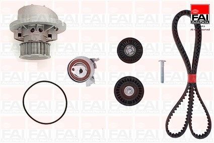 FAI AUTOPARTS Vesipumppu + jakohihnasarja TBK156-6382